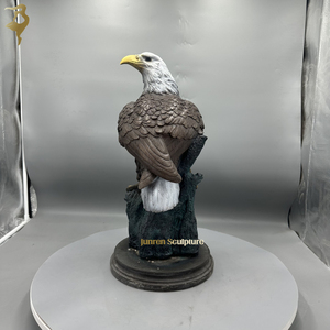 Artesanía de Metal, pequeñas estatuas de águila de bronce para Decoración de mesa, esculturas de águila de latón, figuritas para recuerdos - Product Image 5