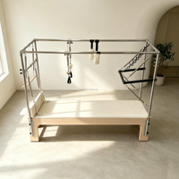 Latihan Pilates Studio Komersial Cadillac Kayu Maple Pilates Cadillac