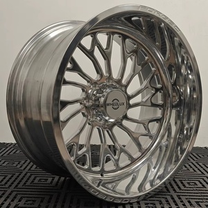 Rines Forjados Personalizados Pulidos 22x12 24x14 26x14 26x16 con Borde Profundo 8x170 8x180 para RAM F250 - Product Image 1