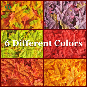 600 Hojas Artificiales de Arce en 6 Colores Mezclados, Hojas de Otoño para Decoración de Mesa en Bodas, Fiestas de Otoño, Halloween y Acción de Gracias - Product Image 5