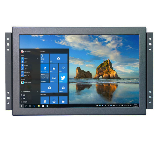 10.1 Inch Lcd Monitor Screen Display Android Industrial Panel Pc Touch Screen Monitor