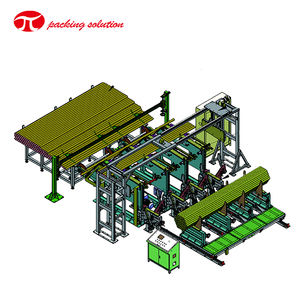 जेएल मैकेनिकल स्टील ट्यूब/पाइप फिटिंग पैकिंग मशीन/स्टील पाइप फिटिंग पैकिंग लाइन - Product Image 1