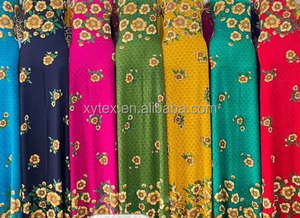 Tela de rayón viscosa de buena calidad somalí baati hilado para vestido de señora - Product Image 2