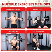 Accessoires de poulie pour Power Rack, machine Smith et rack à squats, pour les exercices de tirage vertical, crossover de câbles et squats