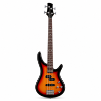 Guitare Basse Électrique 4 Cordes Finition Polie - Micro PJ Corps en Tilleul Manche en Érable Touche en Palissandre Personnalisation OEM