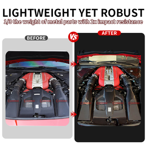 ชุดแต่งภายในรถยนต์คาร์บอนไฟเบอร์แห้งแบบ OEM ดีไซน์ใหม่ล่าสุดสำหรับ Ferrari 812 GTS - Product Image 3