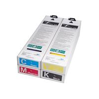 Tinta Compatible con Chameleon, Antiobstrucción, para Cabezal de Impresión de Inyección de Tinta, Pigmento, para Impresora de Inyección de Tinta de Alta Velocidad FW5230 FW5231, 1000 ml, CMYK, Gris