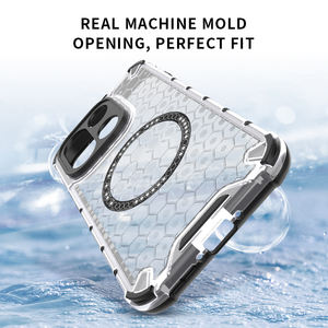 Coque de téléphone résistante aux chocs à la mode à la mode pour <span class=keywords><strong>Xiaomi</strong></span> 15T Pro OnePlus 15 couvertures arrière de charge sans fil magnétique - Product Image 5