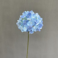 Bunga Hydrangea Ungu HGA Bulk, Bunga Sutra Buatan dengan Batang untuk Dekorasi Pesta Pernikahan, Latar Belakang Gapura, dan Acara Hotel