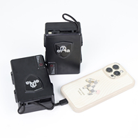 Station d'alimentation portable Elala 2500mAh, batterie externe détachable universelle pour le camping et les situations d'urgence