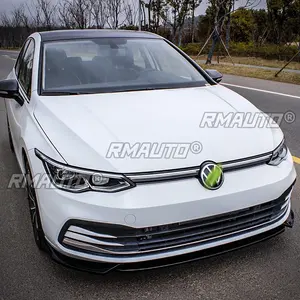 Kit carrosserie pour VW Golf MK8 Pro GTI R-Line 2021-2024, diffuseur de pare-chocs avant, noir brillant, spoiler de pare-chocs avant, protection, accessoires de voiture - Product Image 2