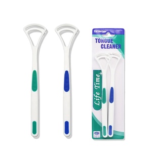 Grattoir de langue en plastique, nettoyeur, 1 pièce - Product Image 1
