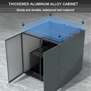 <span class=keywords><strong>Aquarium</strong></span> en verre ultra clair avec filtre et boîte de chauffage Accessoires d'<span class=keywords><strong>aquarium</strong></span> écologiques 220v pour la pisciculture - Product Image 6