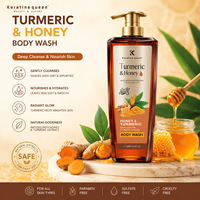 Gel Douche Éclaircissant au Curcuma et Miel 750ml Marque Blanche pour Peaux Foncées OEM