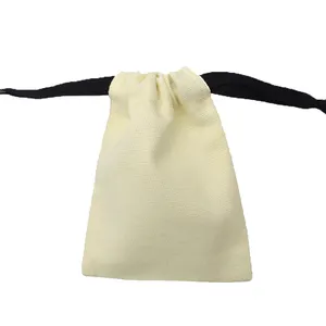 Made in the China 100% cotton Canvas Drawstring Bags Draw String Dust Bag for Gua Sha Tools and Gifts Packing