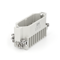 ZJHK-enchufe de conector de alta resistencia, Terminal de crimpado de 25 pines, 250V, 10A, conector eléctrico de aviación