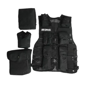 Chaleco Táctico Personalizado para Hombre, de Moda, de Poliéster, con 12 Cremalleras, Extraíble, Impermeable, con Diseño Especial de Tigre y Leopardo - Product Image 4