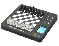 एक बात कर शुरुआती के लिए शतरंज, इलेक्ट्रॉनिक शतरंज बोर्ड खेल सीखने शतरंज बोर्ड और कार्ड के साथ, बच्चों जानने के लिए और खेलने के लिए