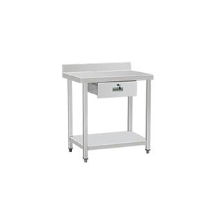 Victory Kitchen Factory Supply Table de travail en acier inoxydable avec dosseret de tiroir pour hôtel et restaurant - Product Image 3