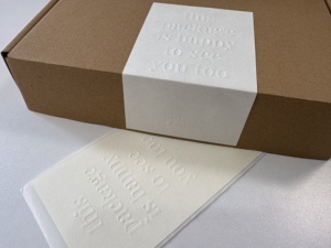 Etiquetas y pegatinas de embalaje con logotipo personalizado, textura mate, impresión offset, diseño en relieve y sellado <span class=keywords><strong>3D</strong></span> - Product Image 3