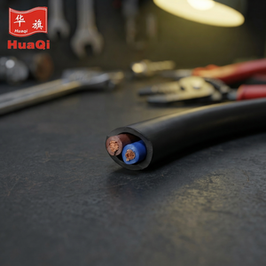 <span class=keywords><strong>สาย</strong></span>เคเบิลแบบยืดหยุ่น Huaqi 2x4mm² RVV ทองแดงบริสุทธิ์ 99.9% สำหรับตู้เย็น เครื่องซักผ้า และการตกแต่งบ้าน - Product Image 1