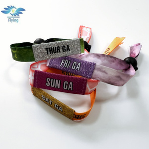 Vòng Tay Rfid Chất Lượng Cao, Thẻ Dây Đeo Cổ Tay Thông Minh Rfid, Vòng Tay Vải In QR Rfid - Product Image 3