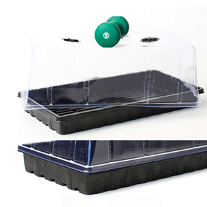 Wholesale Durable <strong>Seed</strong> Germination Box Nursery Seedling Tray Vegetable Plant Plastic Tray <strong>Seed</strong> Starting Box With <strong>Cover</strong> - Product Image 3
