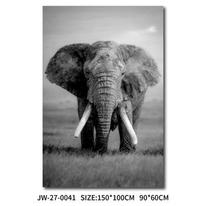 Impression sur toile HD moderne pour la décoration <span class=keywords><strong>de</strong></span> salon, impression UV, encre écologique, éléphant, <span class=keywords><strong>coucher</strong></span> <span class=keywords><strong>de</strong></span> <span class=keywords><strong>soleil</strong></span>, animal, faune africaine, art mural - Product Image 4