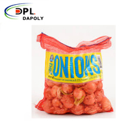 Velooly — tissu d'emballage en maille PP, 25kg 50kg, pour légumes, oignon, pomme de terre, emballage de fruits, en tissu lenzo PE