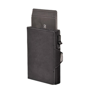 Portefeuille pour homme avec étui en métal, nouveau portefeuille de commerce extérieur, porte-monnaie zippé, porte-cartes en cuir PU - Product Image 5