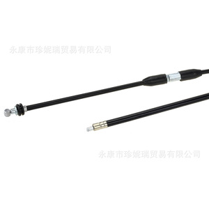 Câble de frein et d'accélérateur double en acier inoxydable de 1180 mm (46 pouces) pour moto tout-terrain – Pièce de rechange - Product Image 4