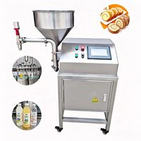 Machine de remplissage semi-automatique silencieuse et économe en énergie pour flacons en plastique et en verre, poudre de shampoing, cosmétiques et boissons