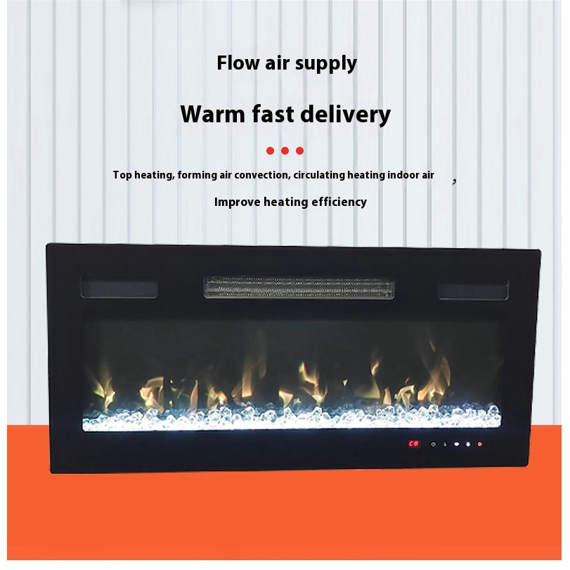 fireplace frame full wall