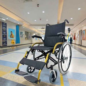 Silla de Ruedas Manual Plegable de Acero Profesional Personalizable CA811G, Equipo de Rehabilitación Física Ligero - Product Image 4