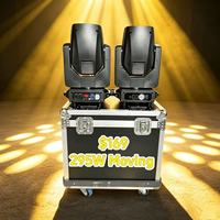 SPARK 295W Deux projecteurs Beam Moving Head en une seule unité, emballés dans un flight case, pour éclairage de scène intérieur
