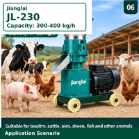 Machine à granulés d'aliments électriques Jianglai JL-125 pour petites exploitations agricoles familiales