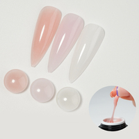 ICE NOVA Sculpt Acrylic Gel – Nouveau Gel Constructeur Acrylique Effet Cristal pour Ongles – Gel UV Poly Soak Off pour Extension de Manucure