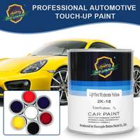 Peinture en aérosol automobile en résine acrylique jaune 2K - Revêtement liquide le plus vendu pour voitures/plastiques/meubles, prix de gros pour les usines