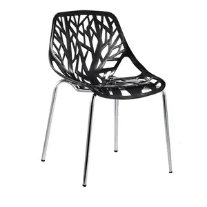 new design modern chair in polypropylene outdoor cafe plastic chair