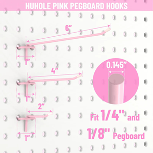 Skin peg 4" 50PC Black 101*30*35mm Vietnam Origin <b>Hooks</b> & <b>Rails</b> Pegboard Mounted Iron Industrial Style Different Sizes - Product Image 3