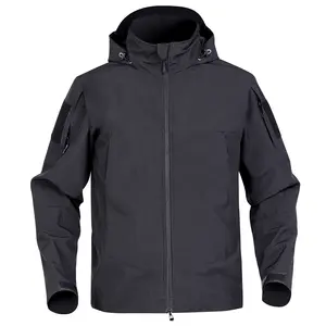 Fabrik großhandel kapuzen-wasserdichte winddichte jacke Wanderjacke Herren Outdoor-Hardshell-Jacke