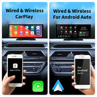 10,26 pulgadas Universal Android Carplay pantalla táctil portátil inalámbrico Auto DVR con GPS y MP3 salpicadero Car Play Screen