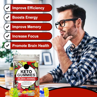 Wellbody OEM/ODM Vente en gros Complément alimentaire Keto Gummy Candy Vitamines Perte de poids Brûleur de graisse Vinaigre de cidre de pomme de qualité alimentaire