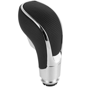 Poignée de levier de vitesse automatique pour voiture, cuir perforé noir, ergonomique, compatible Opel Buick - Product Image 2