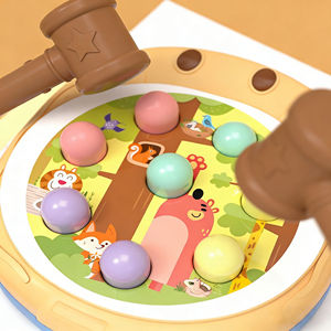 Jeu de Bureau Whack-a-Mole Girafe Cartoon, <span class=keywords><strong>Jouet</strong></span> Éducatif Précoce pour Enfants, Cadeau pour Enfants - Product Image 2