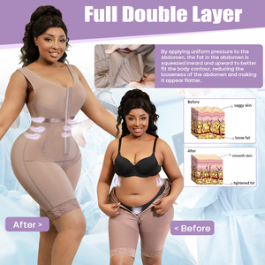 Cao nén hàng may mặc bài operatorias colombiana faja Para mujer moldeadora Butt nâng lên Tummy kiểm soát Shapewear cho phụ nữ - Product Image 2