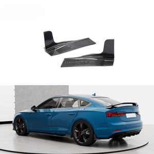 Alerones laterales de fibra de carbono para parachoques trasero, compatibles con <span class=keywords><strong>Audi</strong></span> <span class=keywords><strong>A5</strong></span> Quattro <span class=keywords><strong>S</strong></span> <span class=keywords><strong>Line</strong></span> S5 <span class=keywords><strong>Sportback</strong></span>, años <span class=keywords><strong>2017</strong></span>-2019 - Product Image 2