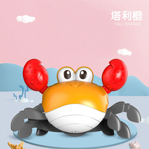 AIdisheng Cute Summer Beach Wind up <strong>Crawling</strong> <strong>Crab</strong> <strong>Toy</strong> Walking Moving Bath <strong>Toy</strong> Sensing Escape <strong>Crawling</strong> <strong>Crab</strong> Baby <strong>Toys</strong> for Gift - Product Image 4