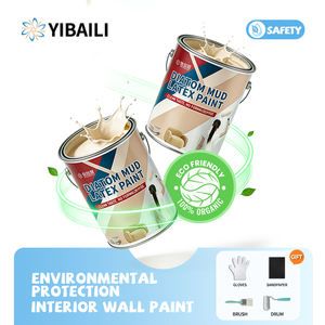 Venta Directa de Fábrica con Certificación ISO de Pintura de Látex de Alta Calidad, Pintura Acrílica para Paredes Interiores y Exteriores de Color Personalizado - Product Image 1