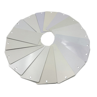 Poudre thermodurcissable de polyester gris en aluminium argenté de Chrome enduisant l'effet métallique brillant